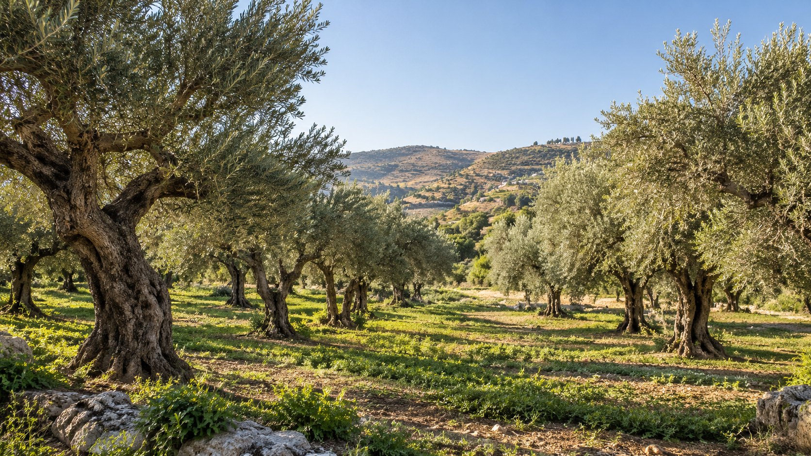 Illustrative image: Olive orchard